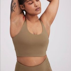 Girlfriend Collective Cleo Bra in Beachwood